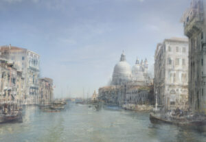 Hiroyuki Masuyama - Looking down the Grand Canal to Palazzo Corner della Ca' Grande and Santa Maria della Salute, 1840 - 2010 - Studio la Città - Verona - Contemporary Art